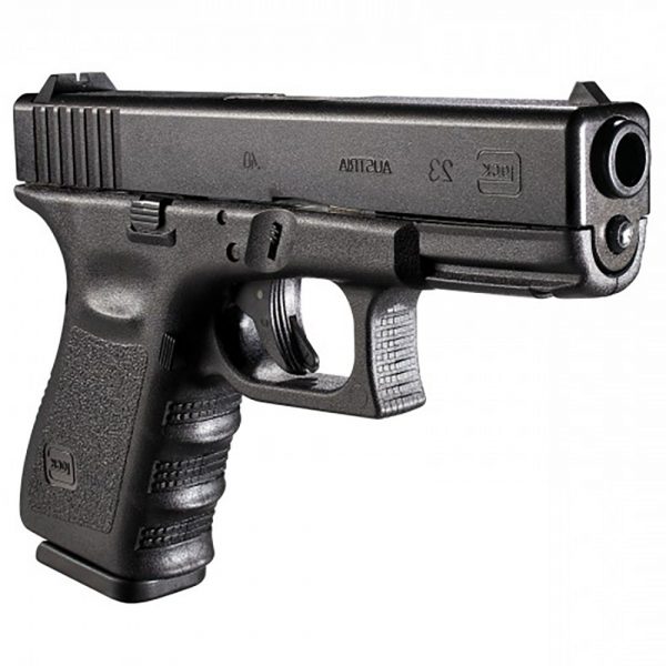 Pistola Glock G23 Gen 4 Calibre .40 13+1 Tiros, C Maleta, 3 Carregadores